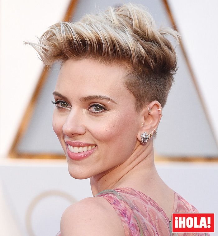 Scarlett Johansson maquillaje Oscars 2017