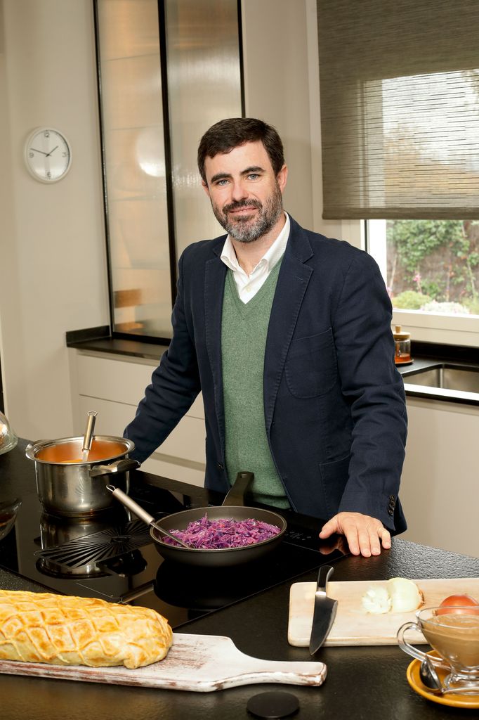 Antonio Matos en la cocina