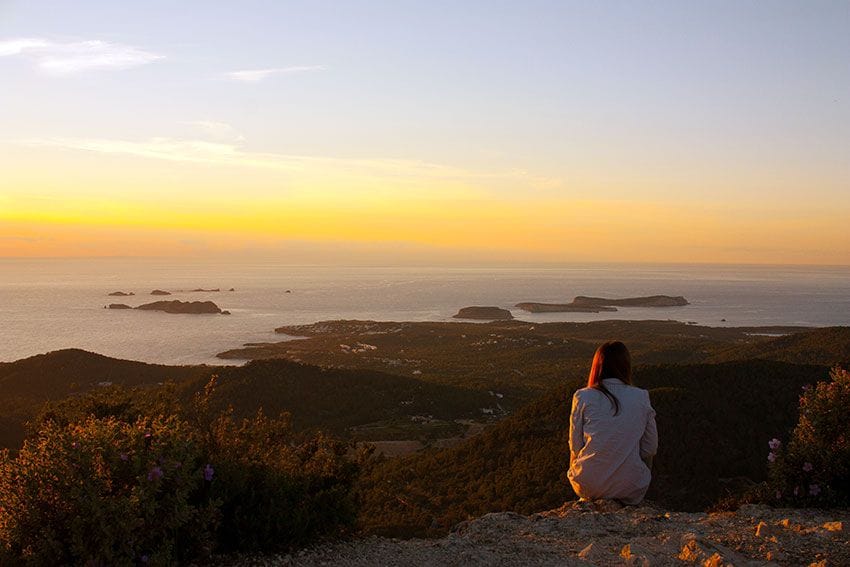 Atardecer en Sa Talaia, Ibiza