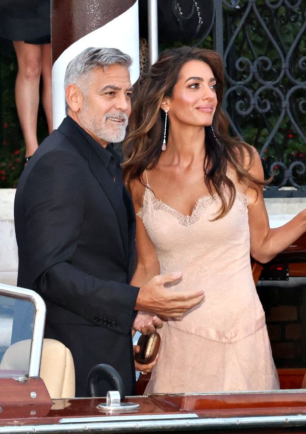 Amal y George Clooney en el 80º Festival de Venecia