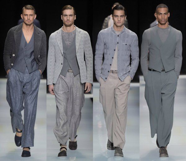 Giorgio Armani Menswear, primavera-verano 2016.
