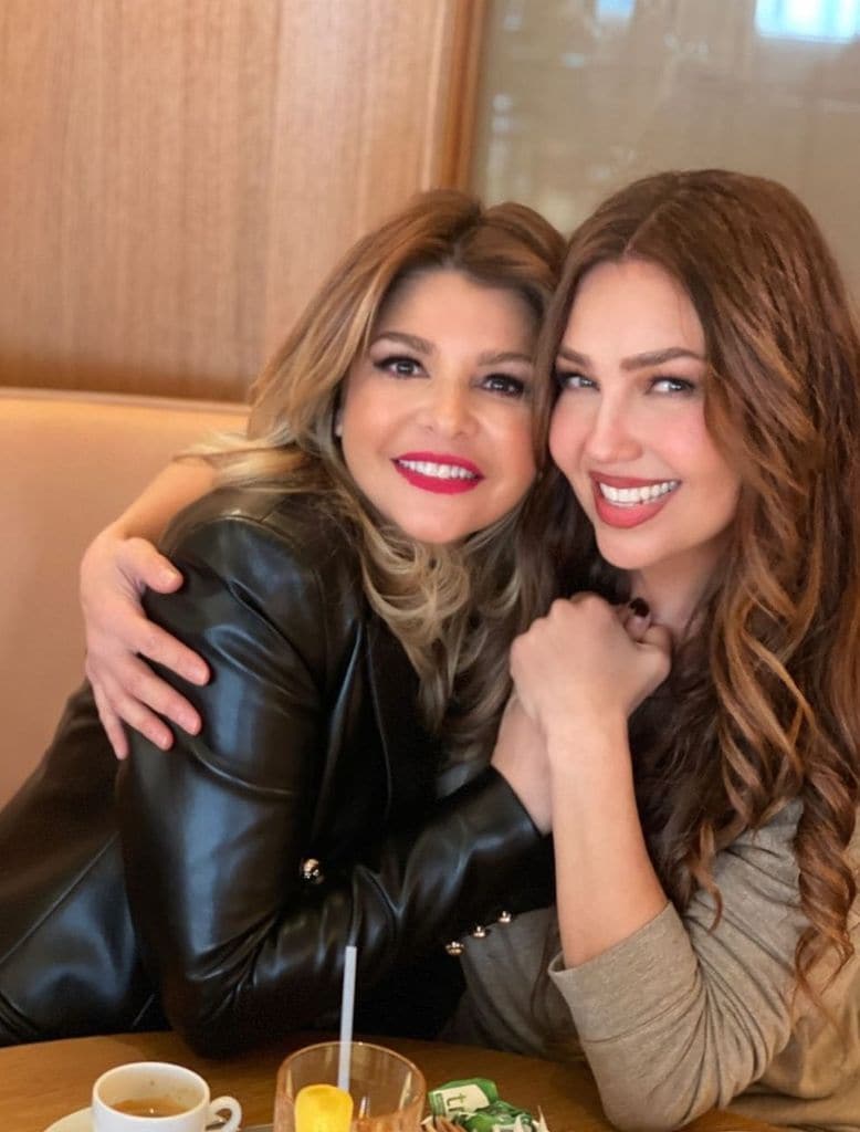 Itatí Cantoral y Thalía son muy unidas