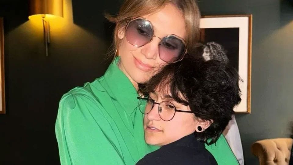 Jlo y su hija Emme