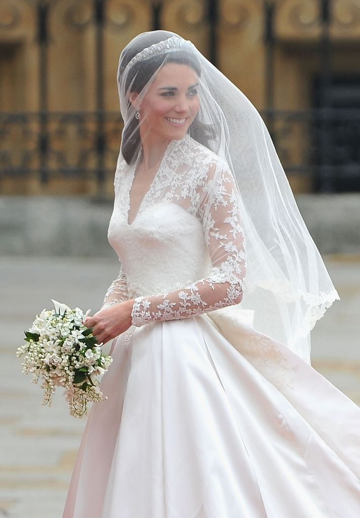 Kate Middleton el día de su boda