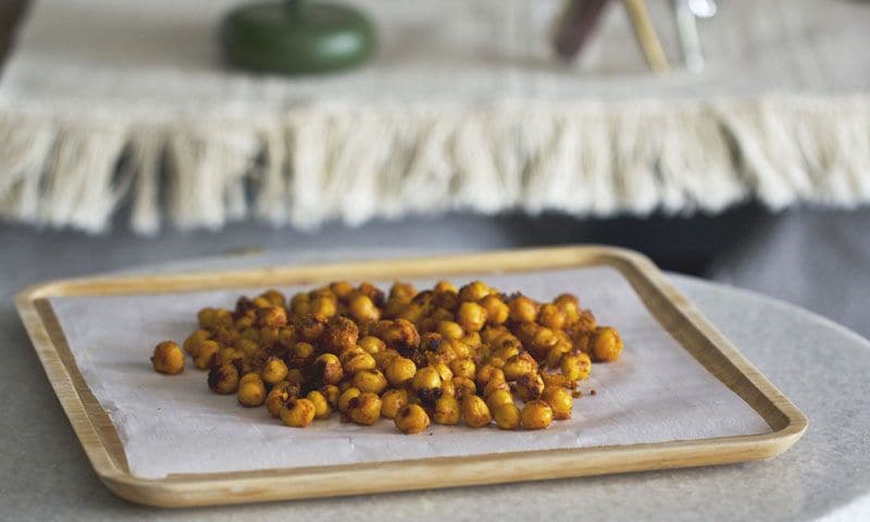 garbanzos fritos