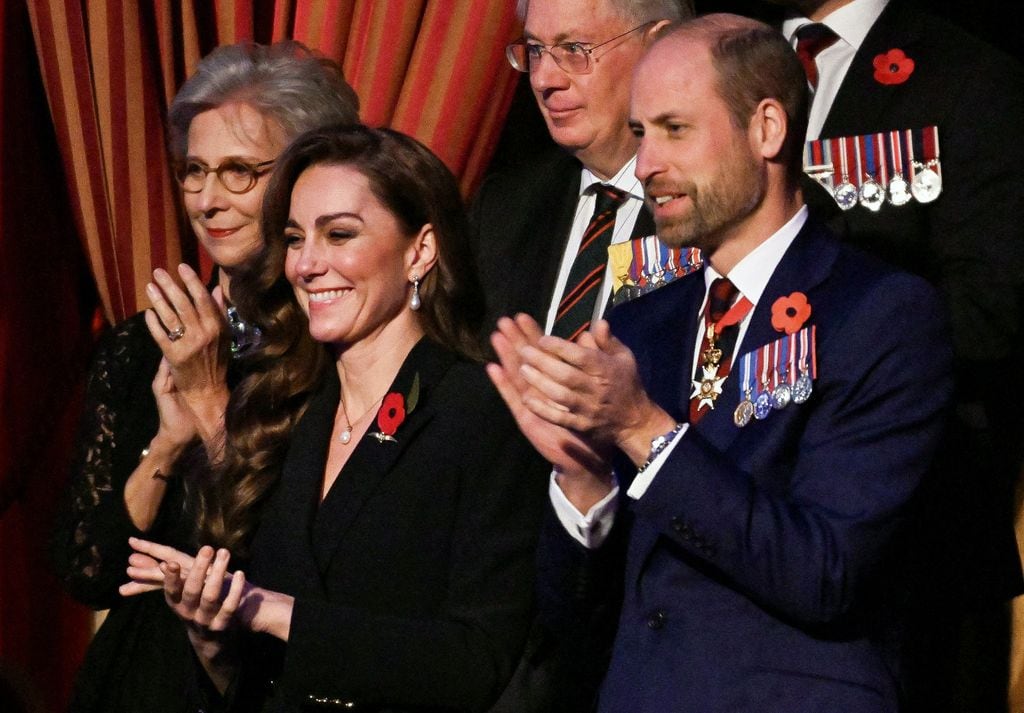 Kate Middleton con el príncipe Guillermo