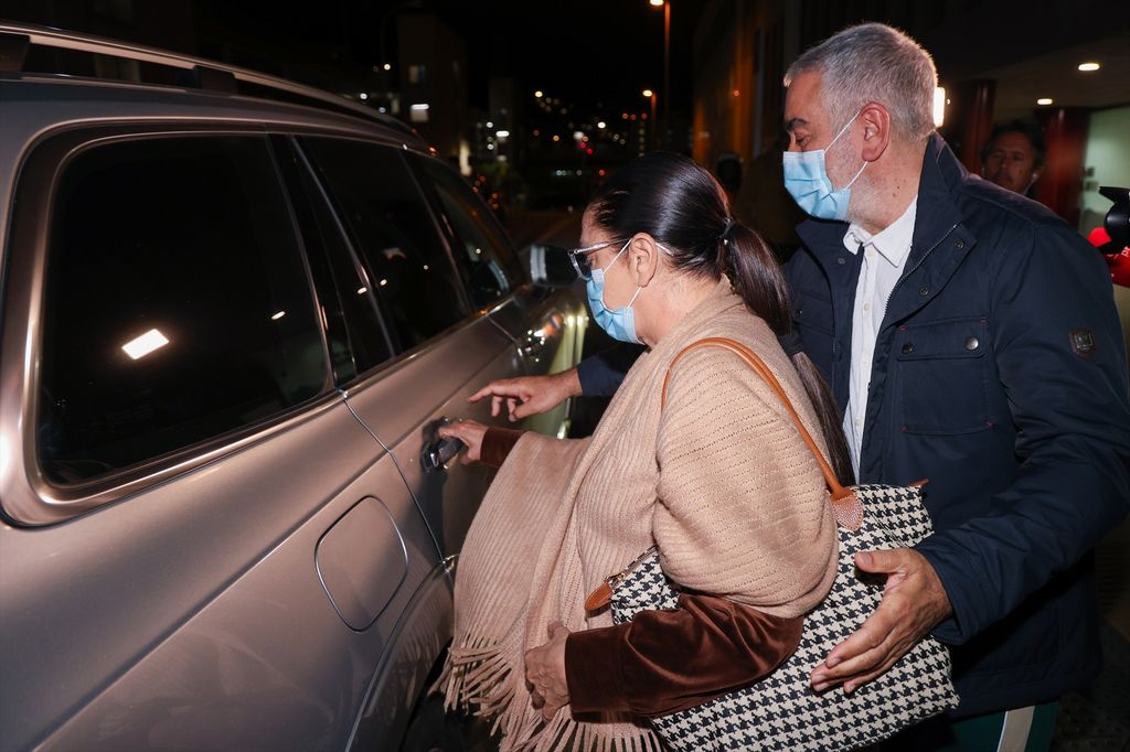 Isabel Pantoja y su hermano Agustín visita a Anabel