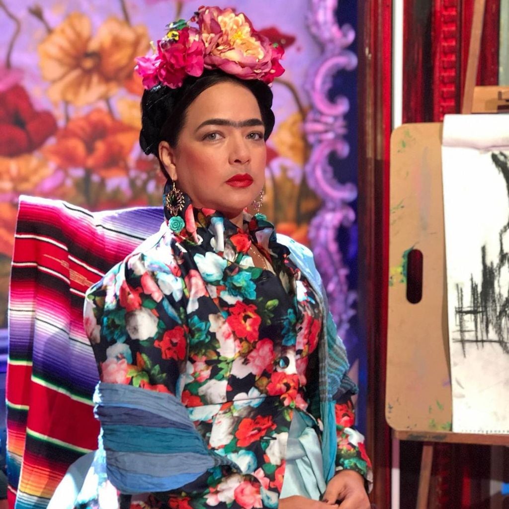 adamari l pez disfrazada como frida kahlo