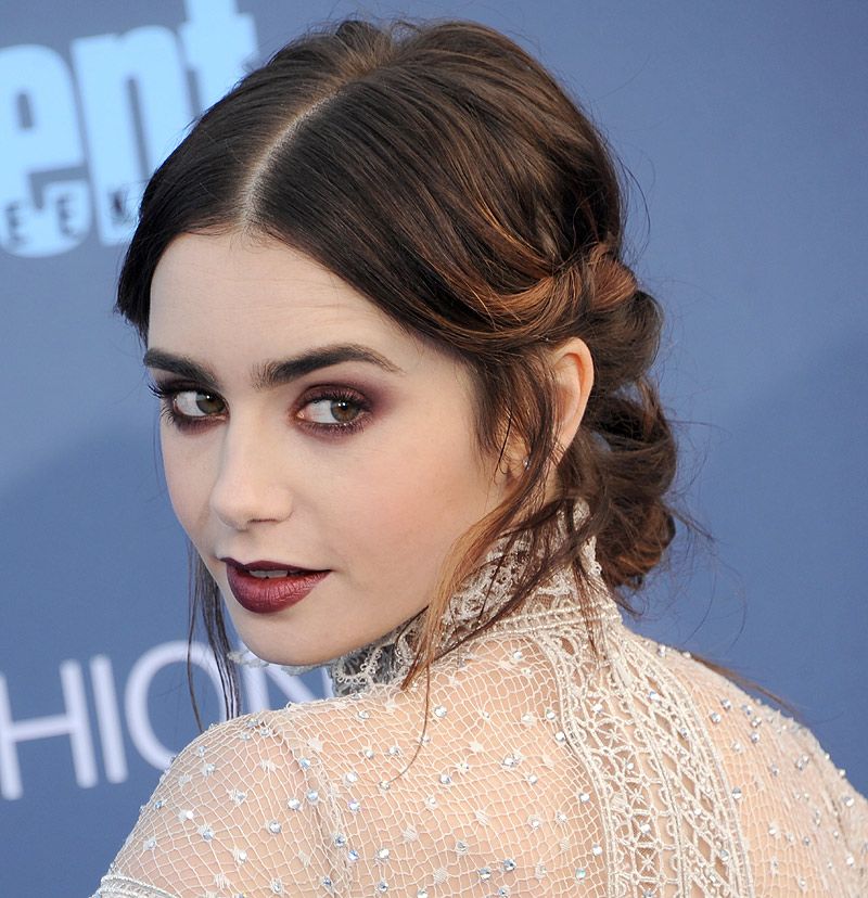 lily collins getty