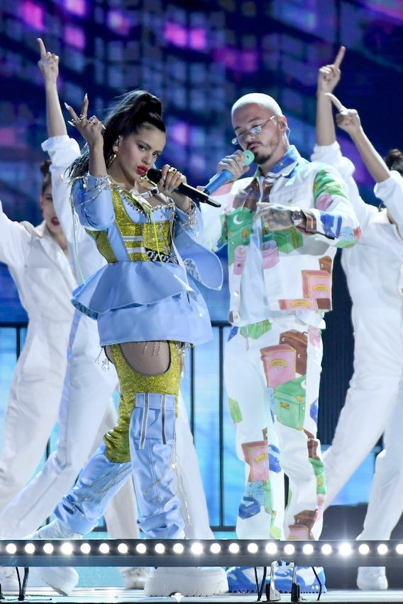 Rosalía y J Balvin