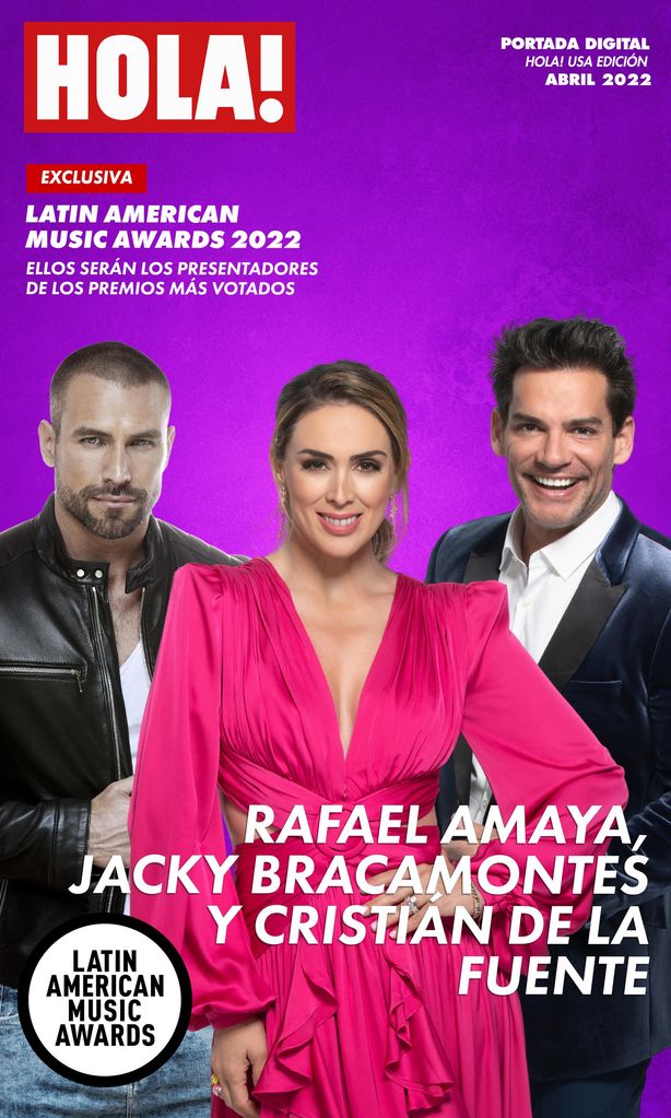 Jacky Bracamontes, Rafael Amaya y Cristián de la Fuente