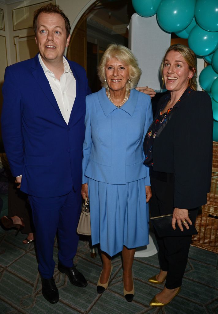 Tom Parker Bowles, Camilla Catherine Camilla Duchess of Cornwall and Laura Lopes
 
