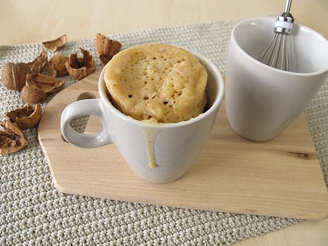 MUG CAKE DE ZANAHORIA