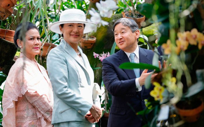 Los emperadores de Japón en Indonesia