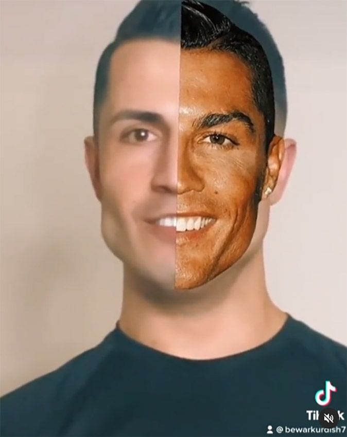 Doble de Cristiano Ronaldo