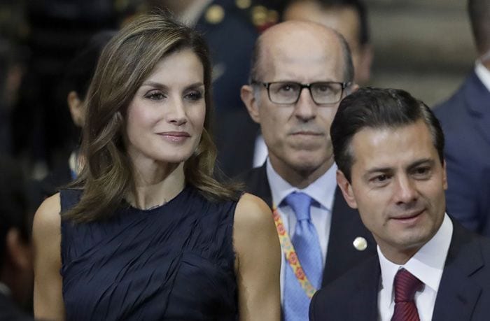 La reina Letizia se despide de México