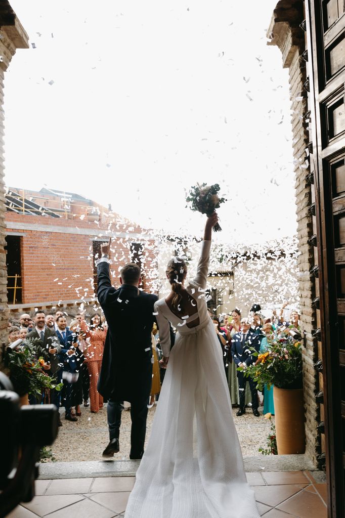 Vestido de novia desmontable