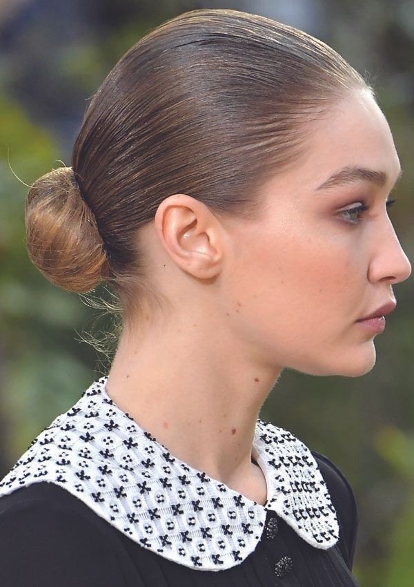 peinados street style chignon