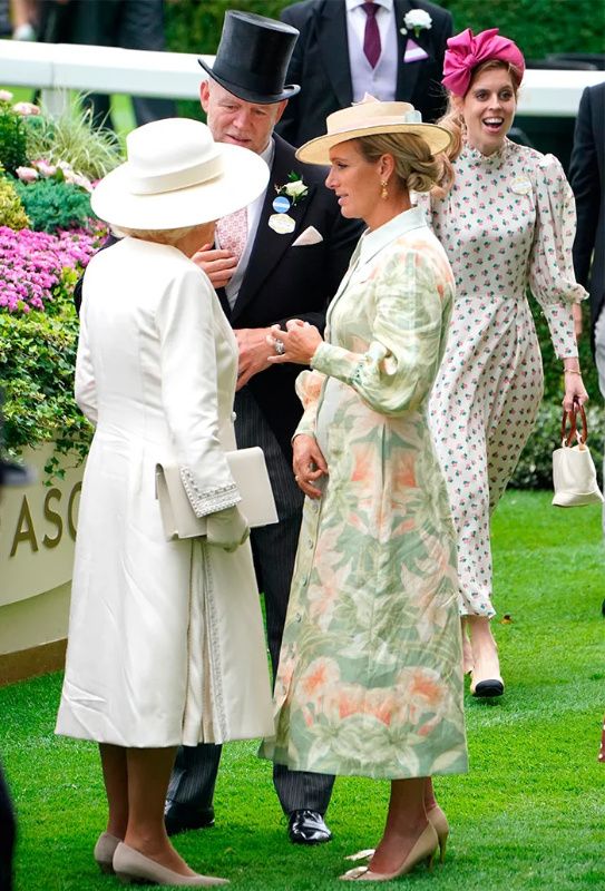 Zara Tindall y Beatriz de York