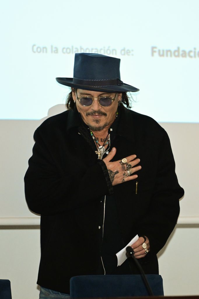 Johnny Depp. Sevilla 2024