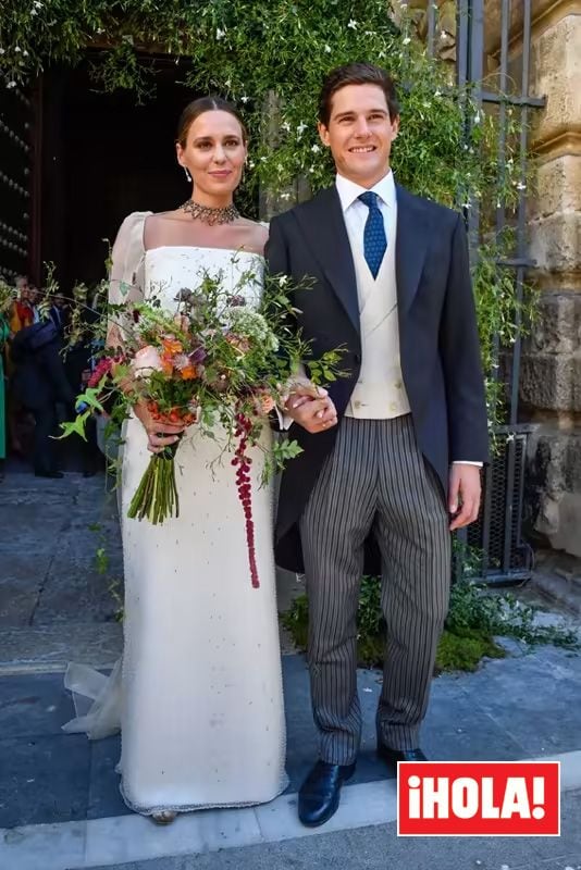 Claudia Osborne con su marido, José Entrecanales