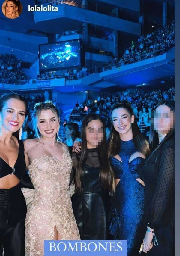 Paula Echevarría con su hija y otras 'influencers'