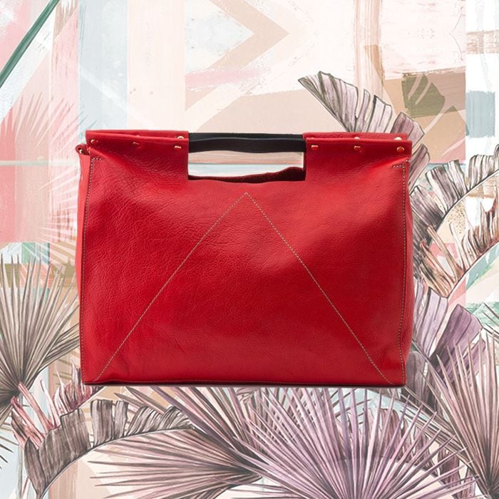 bolso rojo mercules