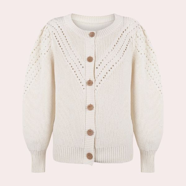 cardigan calado