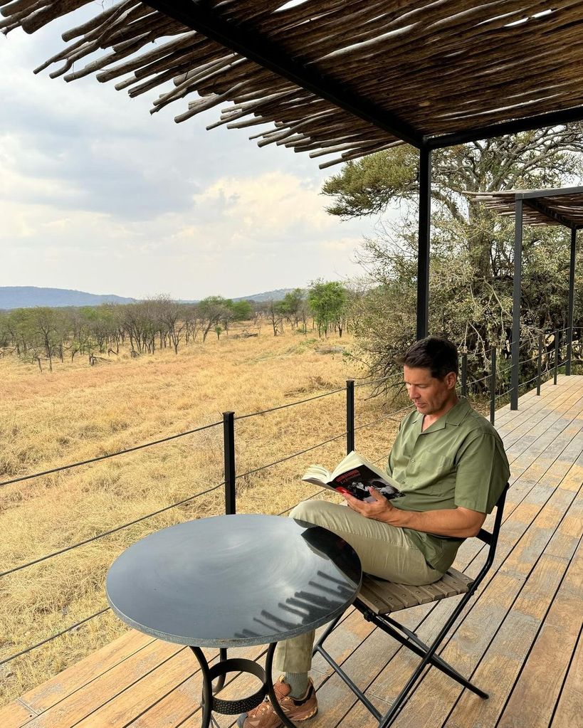 Jaime Cantizano durante sus vacaciones en África en el verano de 2024