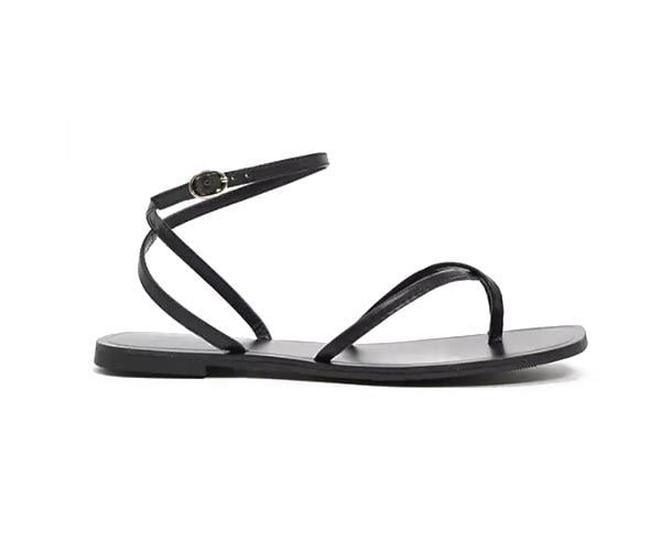 sandalias negras asos