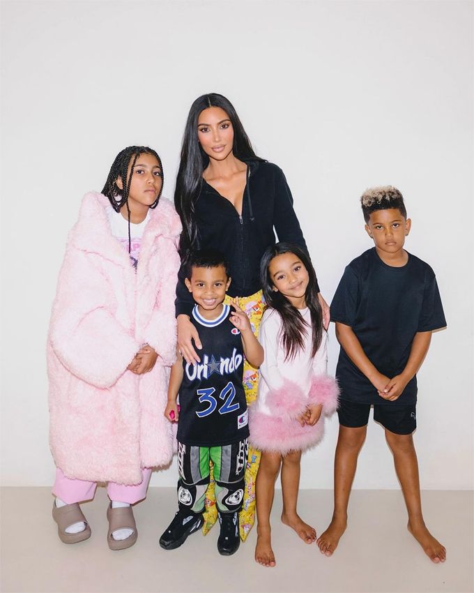 North es la mayor de los hijos de Kim y Kanye West