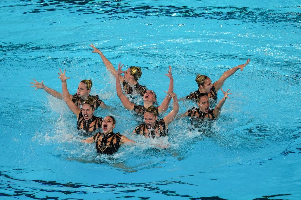 El equipo español de natación artística logra la medalla de bronce en los Juegos Olímpicos de París 2024