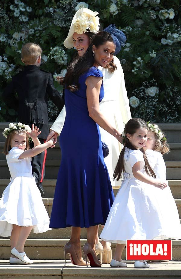 Jessica Mulroney en la boda de Meghan Markle