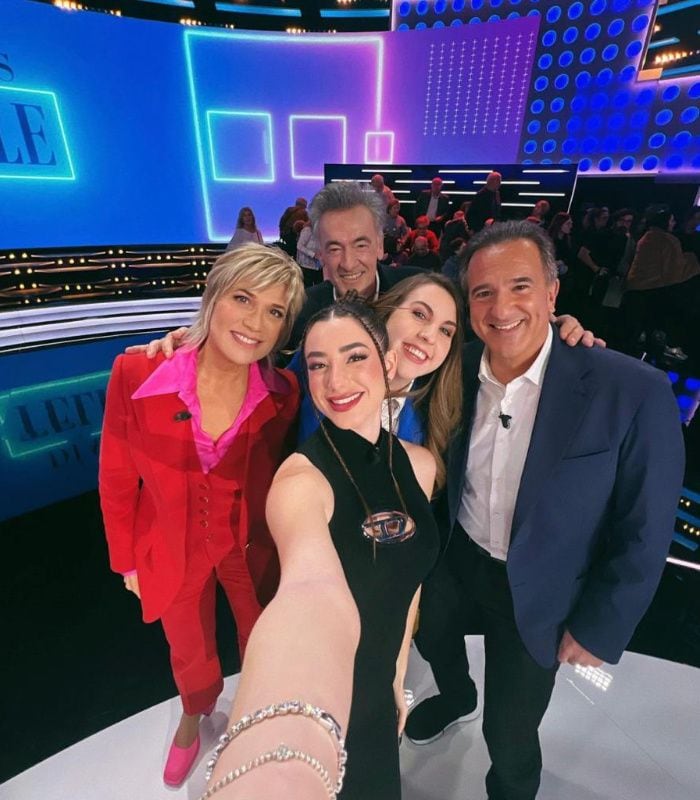 Lola Lolita visita el programa 'Días de tele'