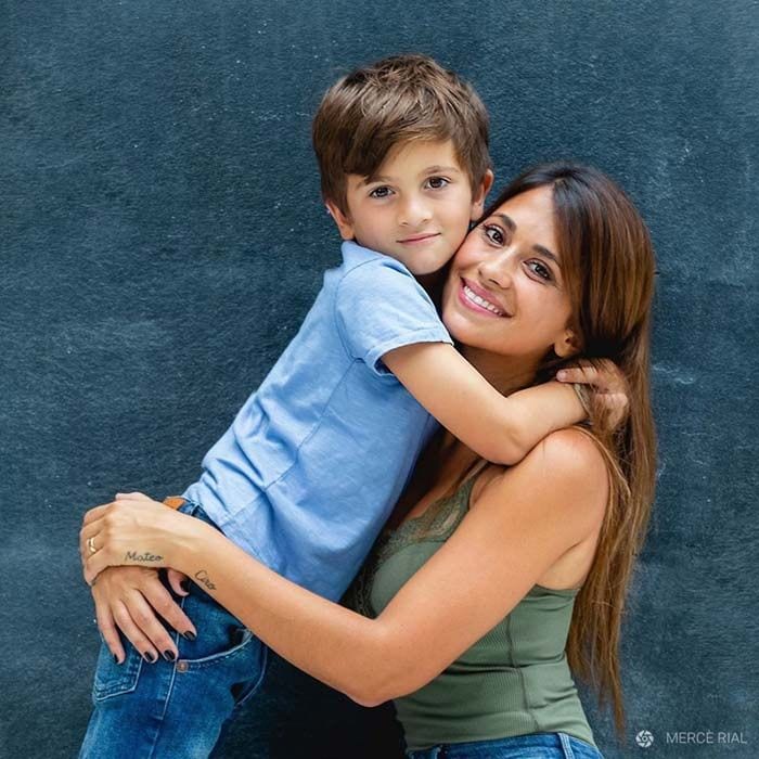 Antonela Roccuzzo y Thiago