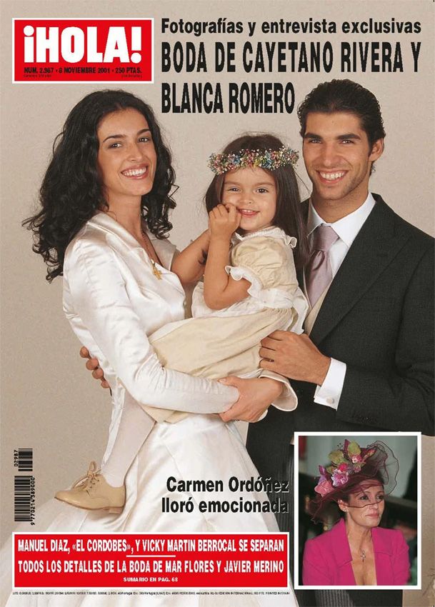 La boda de Blanca Romero y Cayetano Rivera en HOLA