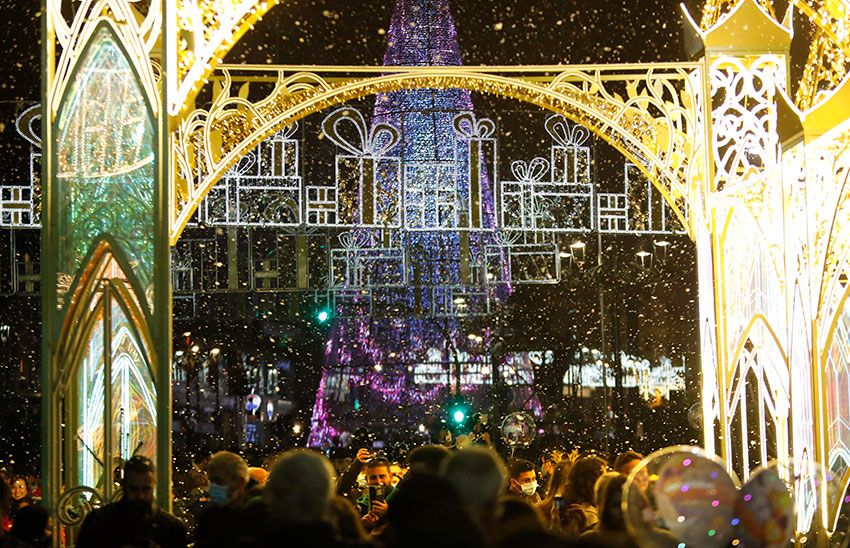 Iluminación de Navidad en Vigo