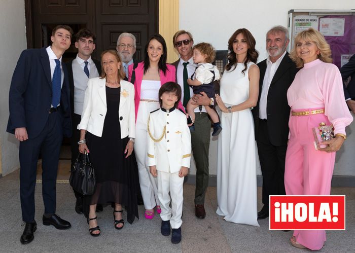 La Primera Comunión de Enzo, hijo de Guti y Romina