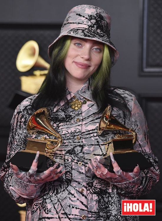 Billie EIlish en los Grammy