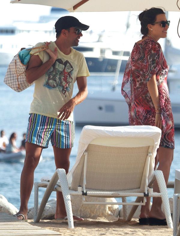 Xavi Hernández y su esposa pasan unos días de descanso en las Islas Baleares
