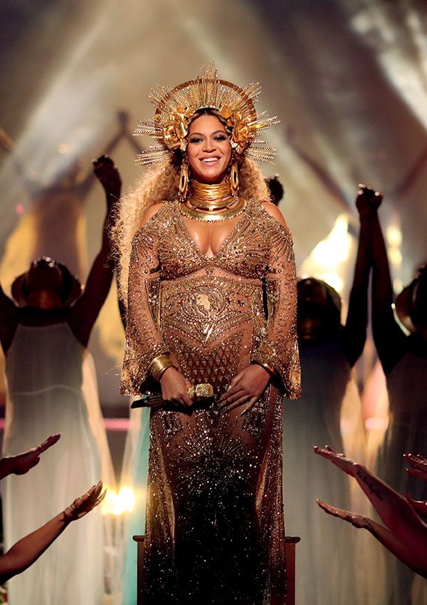 beyonce grammys vestido