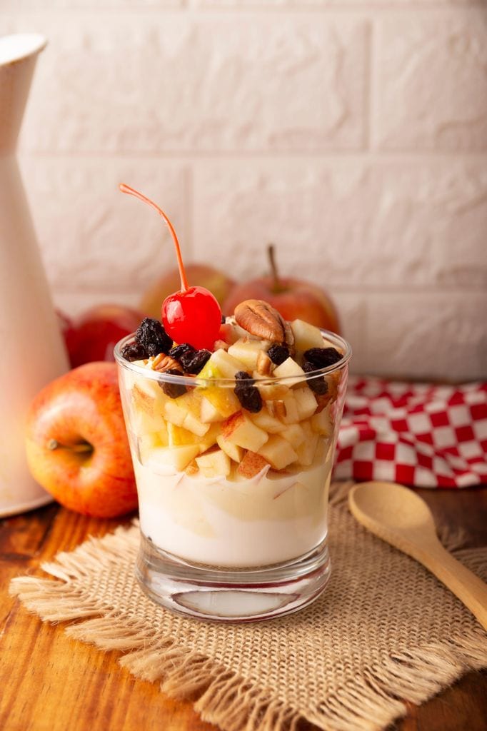 Procura utilizar una manzana que no tenga un grado alto de acidez 