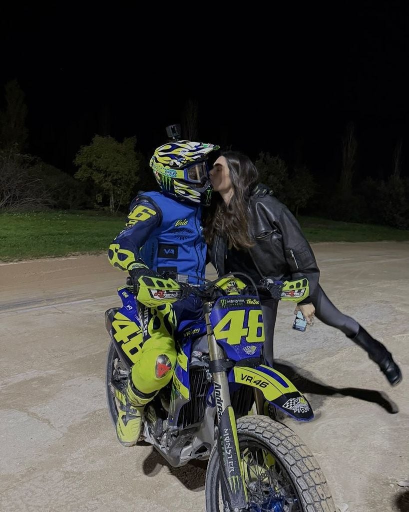 Valentino Rossi y Francesa Sofía Novello