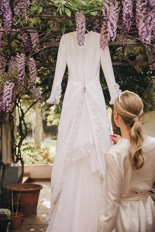 Vestido de novia de princesa