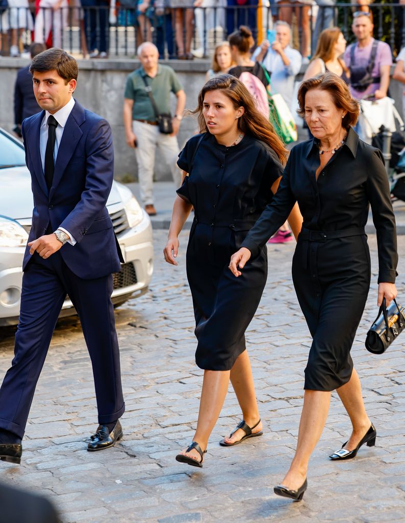 Teresa Urquijo, Juan Urquijo y Beatriz Moreno de Borbón 