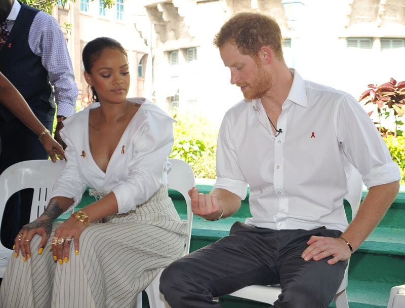 Principe Harry y Rihanna