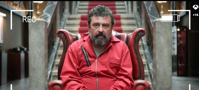 Paco Tous en 'La casa de papel'