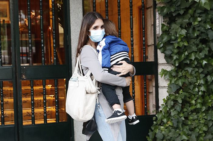 elena furiase con su hijo Noah