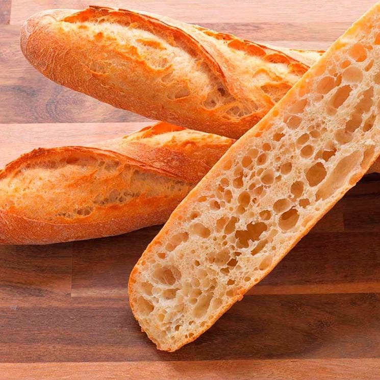 La baguette es el pan nacional de Francia.