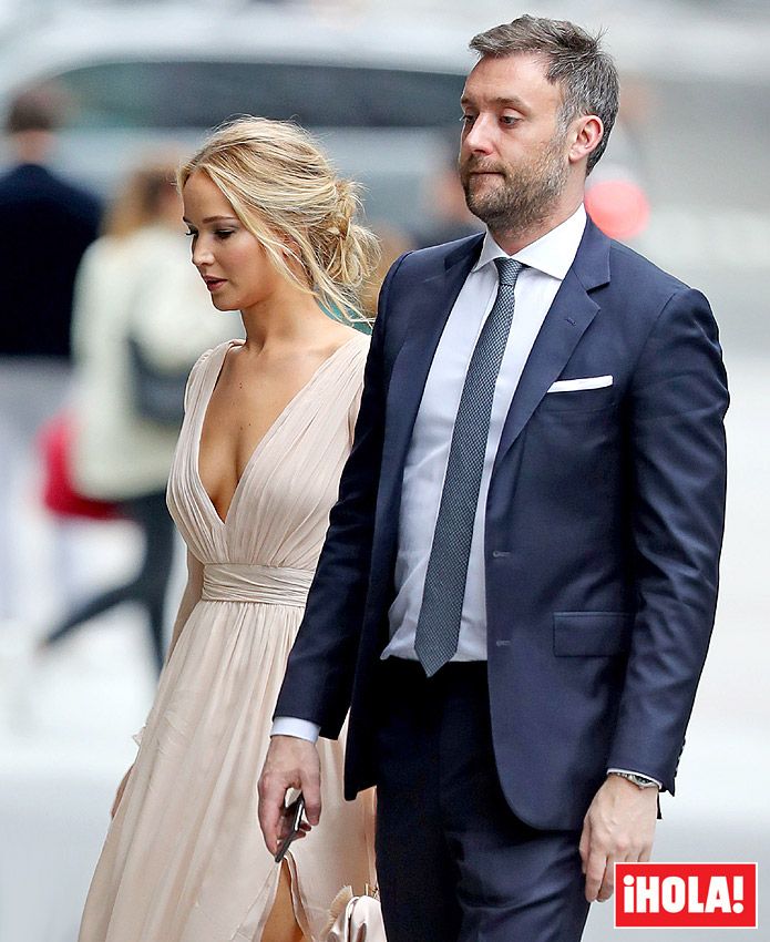 Jennifer Lawrence y Cooke Maroney celebran su fiesta de compromiso días antes de su boda